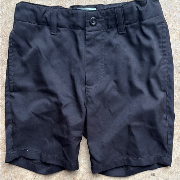 Class Club Black Flat Front Shorts - Picture 1 of 3